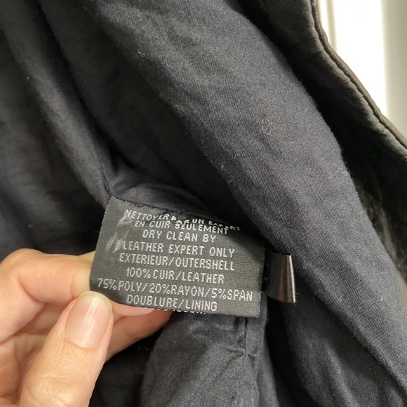 Bod and Christensen Leather Moto Jacket - Picture 9 of 15